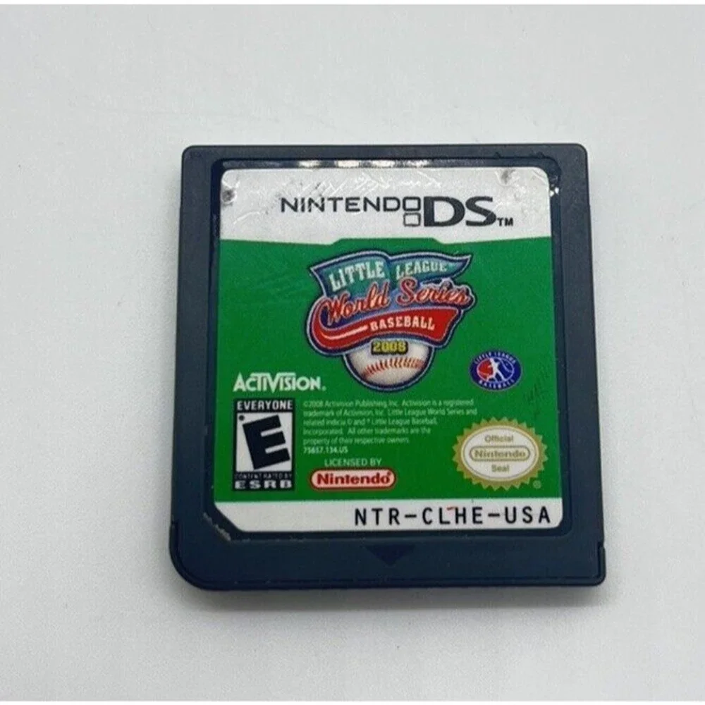 LITTLE LEAGUE WORLD SERIES BASEBALL 2008 NINTENDO DS GAME - CARD ONLY